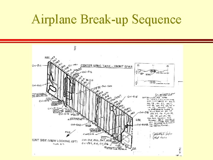 Airplane Break-up Sequence 