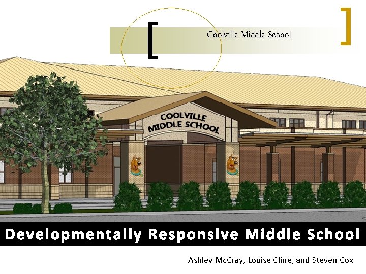 Coolville Middle School Developmentally Responsive Middle School Ashley Mc. Cray, Louise Cline, and Steven