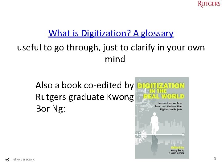 What is Digitization? A glossary useful to go through, just to clarify in your