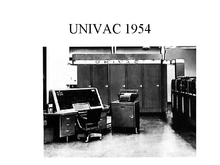 UNIVAC 1954 