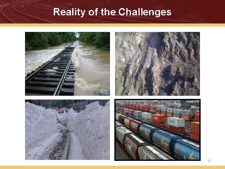 Reality of the Challenges 11 