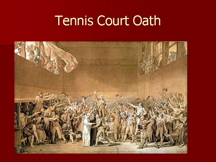 Tennis Court Oath 