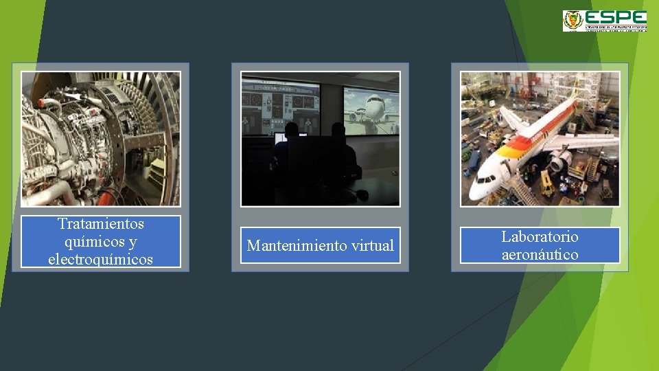 Tratamientos químicos y electroquímicos Mantenimiento virtual Laboratorio aeronáutico 