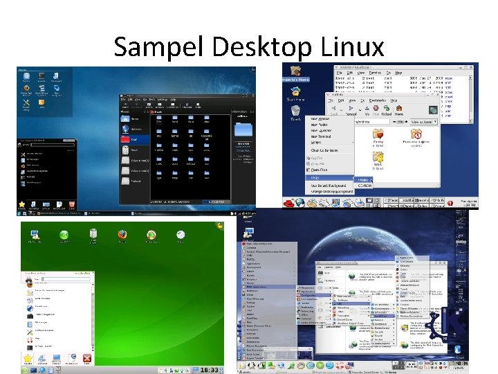 Sampel Desktop Linux 