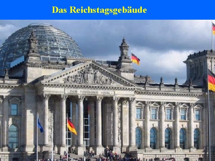 Das Reichstagsgebäude 