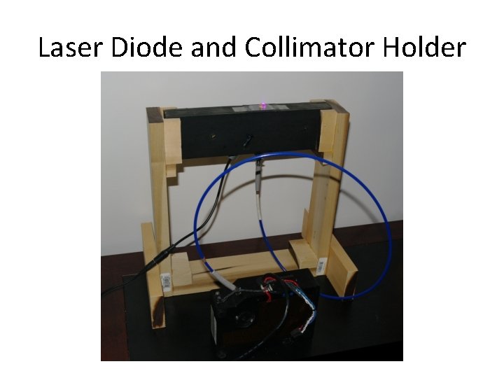 Laser Diode and Collimator Holder 