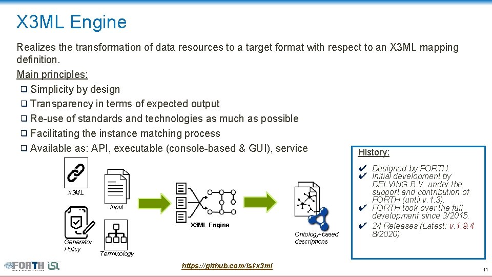 X 3 ML Engine Realizes the transformation of data resources to a target format