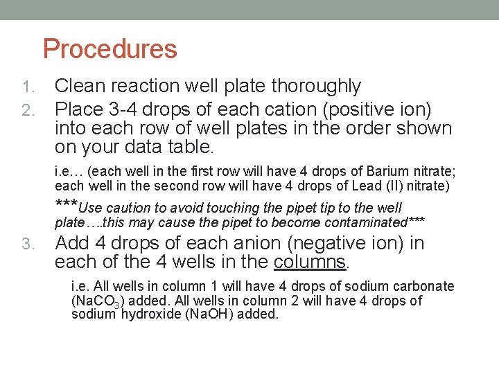IONIC COMPOUNDS LAB 1 19 17 IntroductionPurpose In