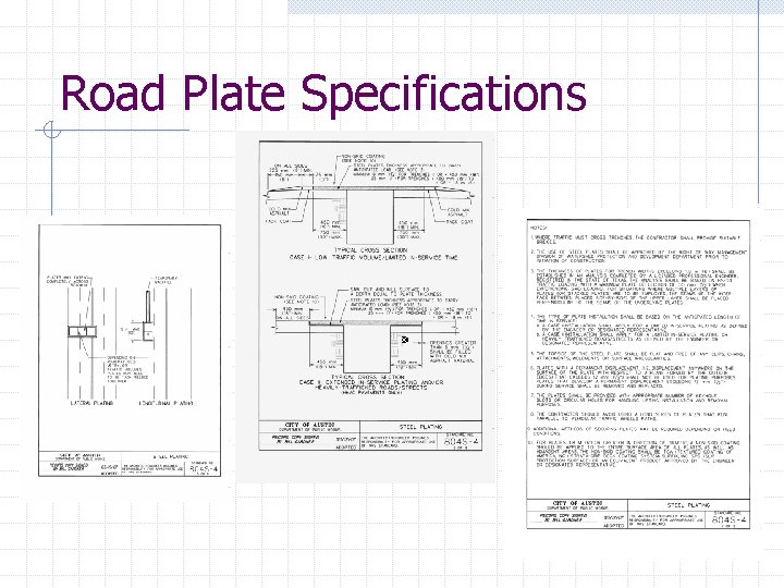 Road Plate Specifications 