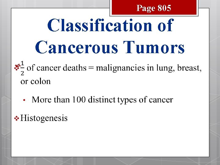 Page 805 Classification of Cancerous Tumors 