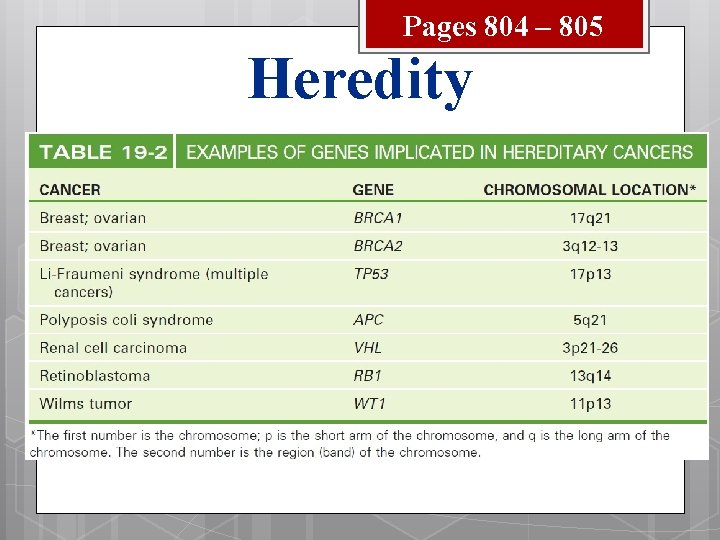 Pages 804 – 805 Heredity 