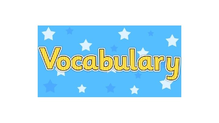 Vocabulary Parent Resources 