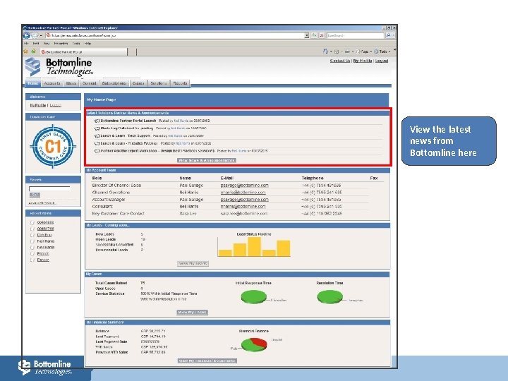 Partner Portal Introduction Bottomline Partner Programme Subscribe You