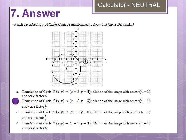 7. Answer Calculator - NEUTRAL 