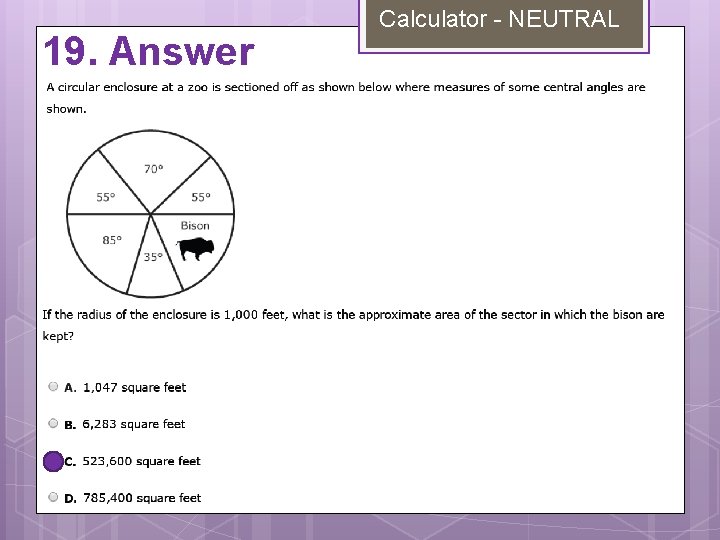 19. Answer Calculator - NEUTRAL 