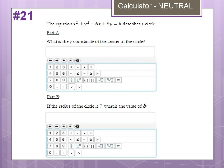 #21 Calculator - NEUTRAL 