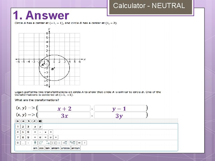 1. Answer Calculator - NEUTRAL 