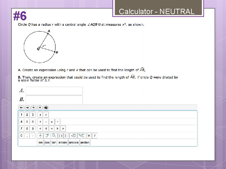 #6 Calculator - NEUTRAL 