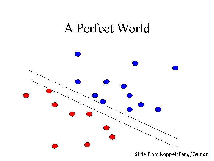 A Perfect World Slide from Koppel/Pang/Gamon 