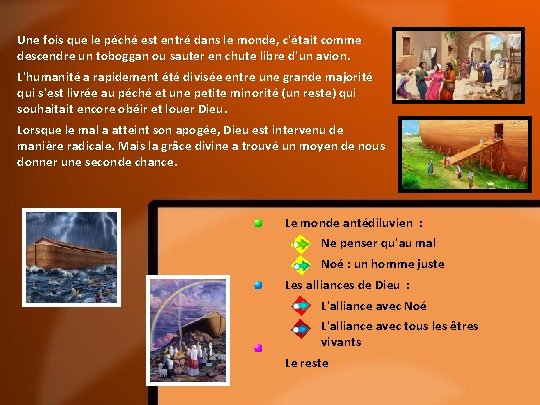 Une fois que le péché est entré dans le monde, c'était comme descendre un Une fois que le péché est entré dans le monde, c'était comme descendre un