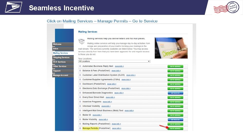 Seamless Incentive uct Prod ns tio lu o S Seamless Incentive uct Prod ns tio lu o S