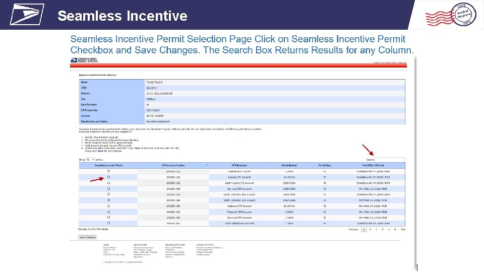 Seamless Incentive uct Prod ns tio lu o S Seamless Incentive uct Prod ns tio lu o S