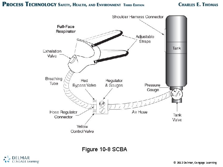 Figure 10 -8 SCBA © 2012 Delmar, Cengage Learning 