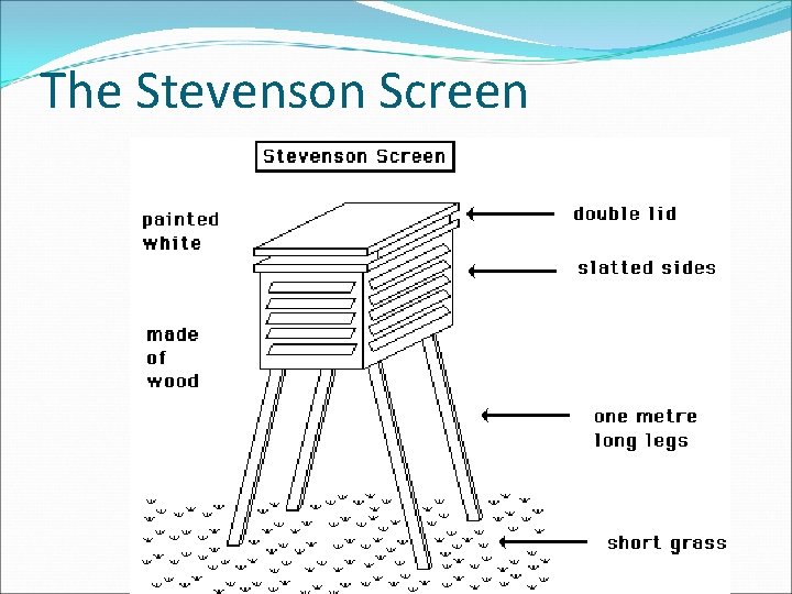 The Stevenson Screen 