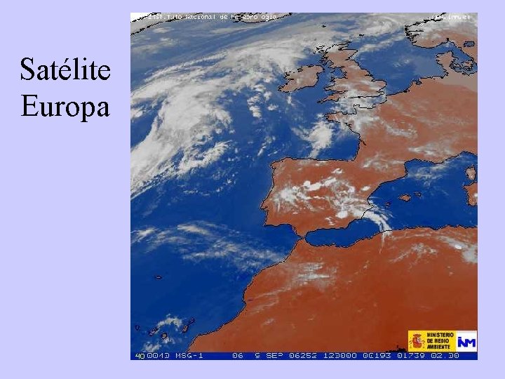 Satélite Europa climas peninsulares 23 