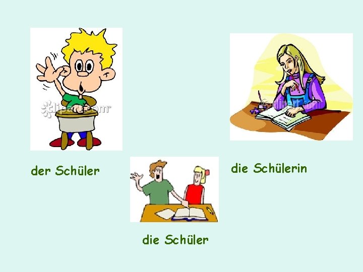 die Schülerin der Schüler die Schüler 