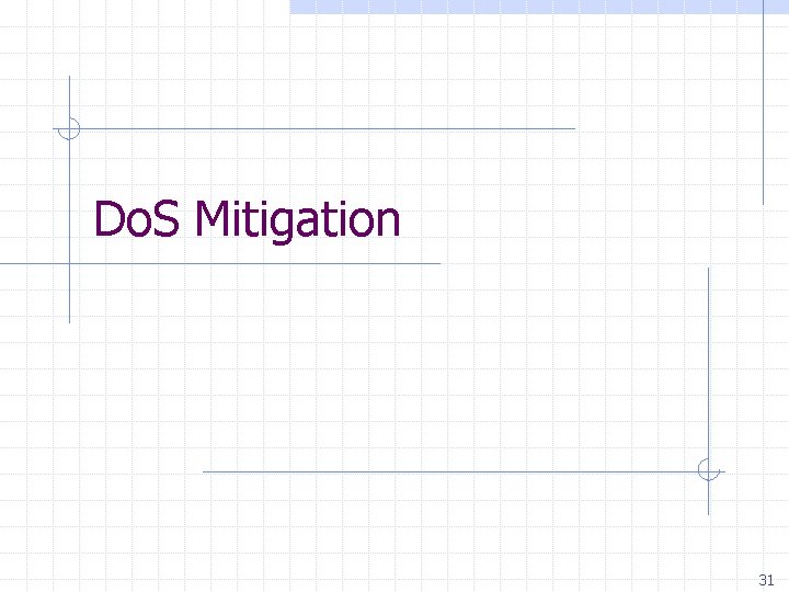 Do. S Mitigation 31 