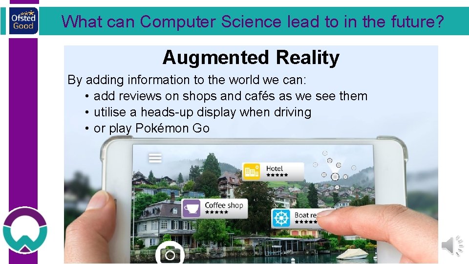 What can Computer Science lead to in the future? Augmented Reality By adding information