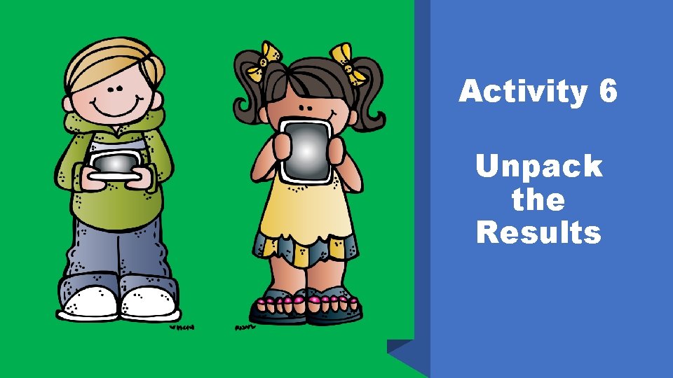 Activity 6 Unpack the Results 