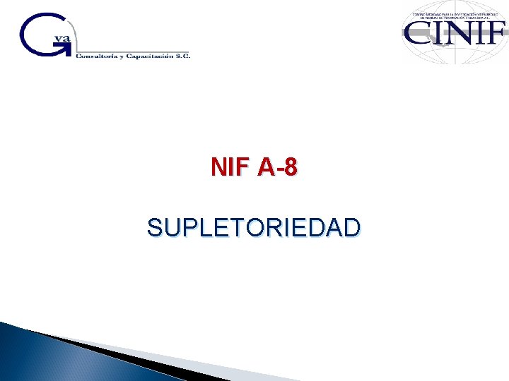 NIF A-8 SUPLETORIEDAD 
