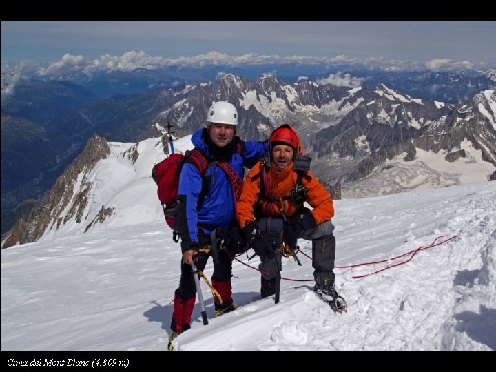 Cima del Mont Blanc (4. 809 m) 
