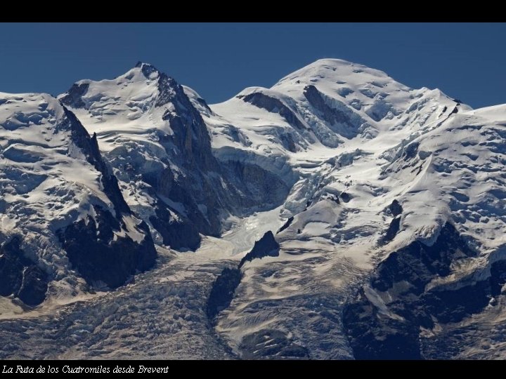 La Ruta de los Cuatromiles desde Brevent 