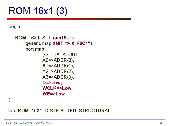 ROM 16 x 1 (3) begin ROM_16 X 1_S_1: ram 16 x 1 s