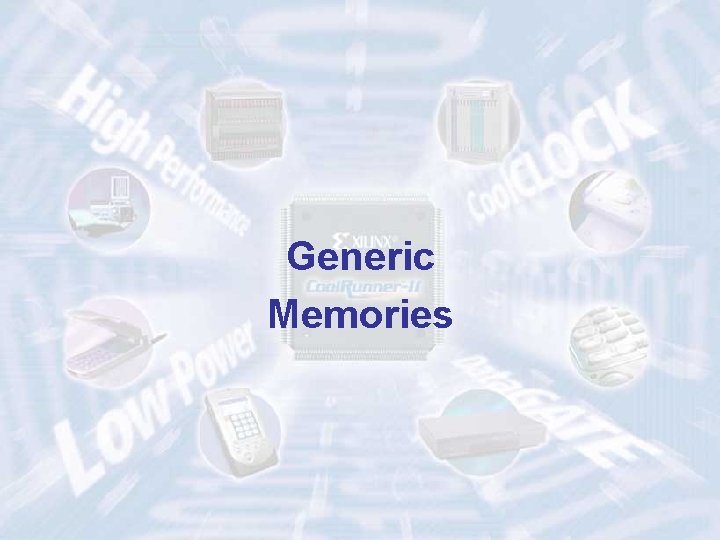 Generic Memories ECE 545 – Introduction to VHDL 3 