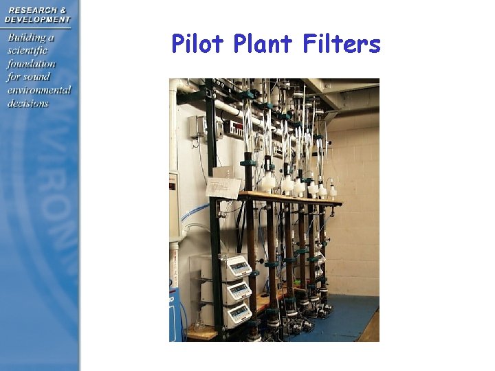 Pilot Plant Filters 