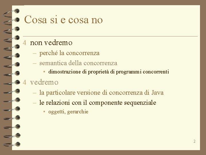 Cosa si e cosa no 4 non vedremo – perché la concorrenza – semantica