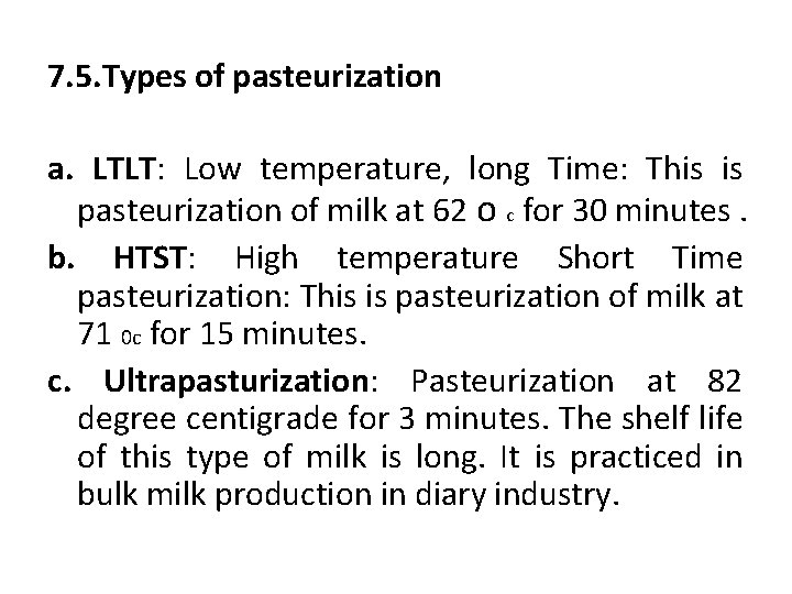 Ltlt Chapter Seven Analysis of Milk and water samples