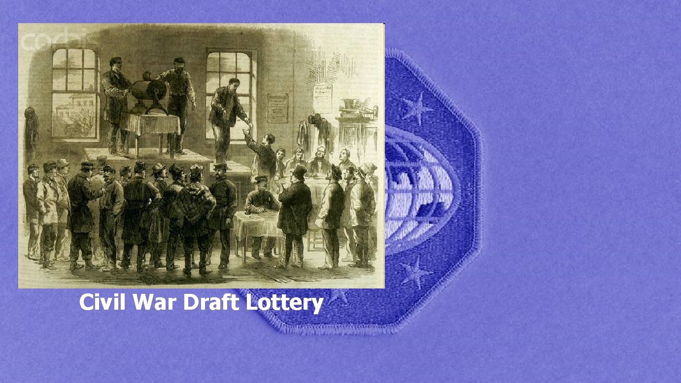 Civil War Draft Lottery 