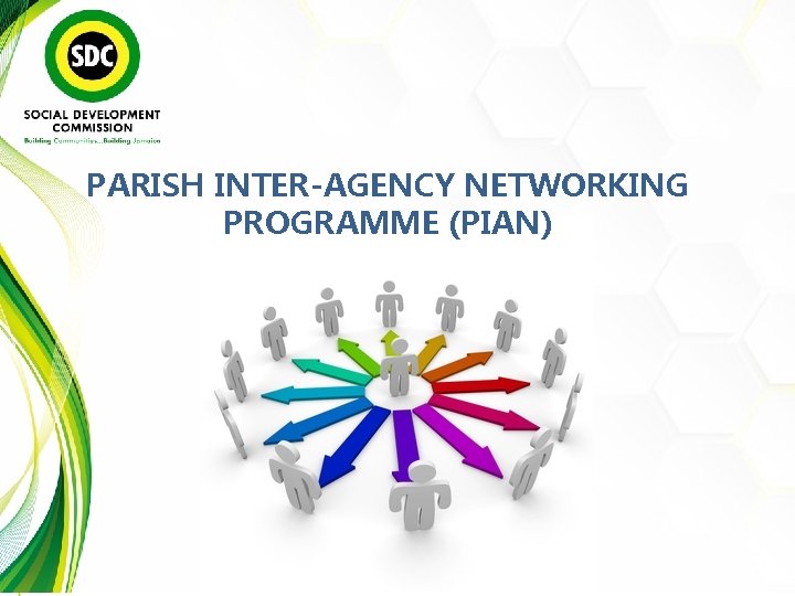 PARISH INTER-AGENCY NETWORKING PROGRAMME (PIAN) 