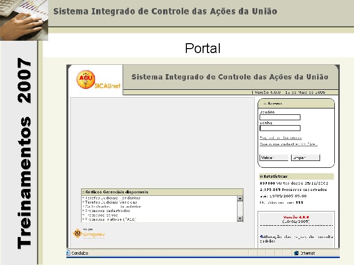 Treinamentos 2007 Portal 