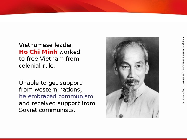 TEKS 8 C: Calculate percent composition and empirical and molecular formulas. Vietnamese leader Ho