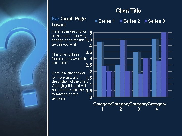 Chart Title Bar Graph Page Layout Series 1 Series 2 Series 3 Here is