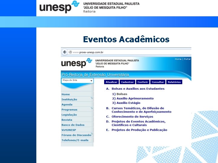 Eventos Acadêmicos 