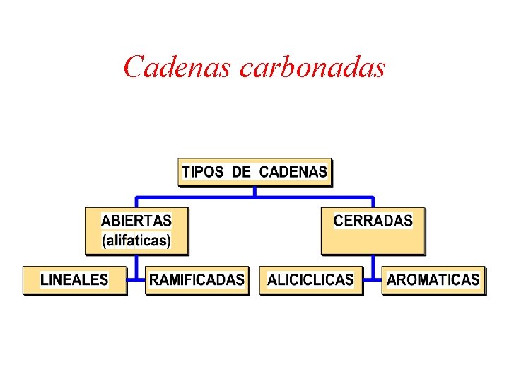 Cadenas carbonadas 