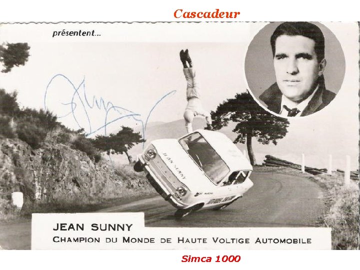 Cascadeur Simca 1000 