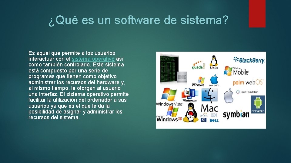 Tipos de software Qu es un software El